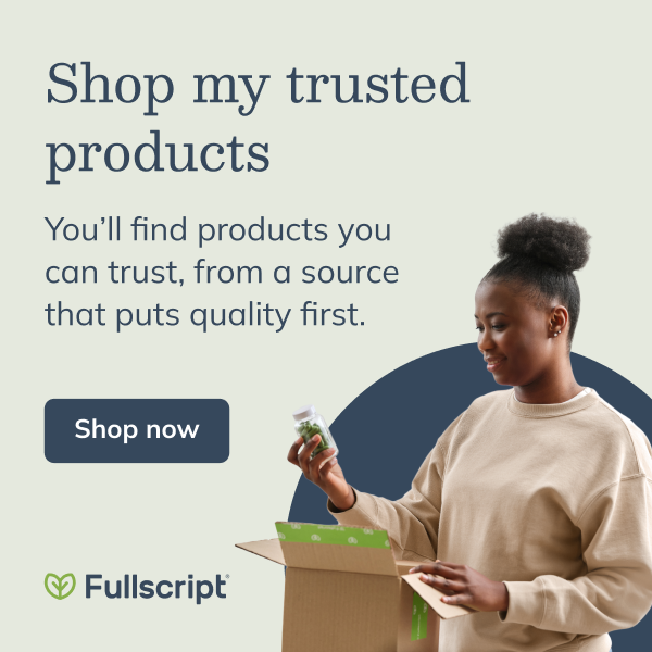 Shop my trusted products. Shop now